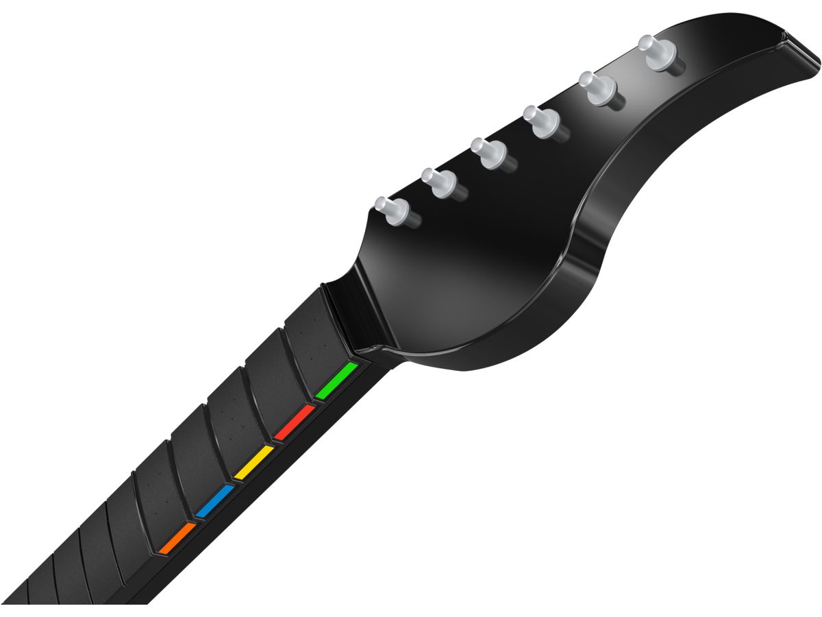 PDP Riffmaster Guitar controller 052-024-BK Wireless, PS5, Black (0708056072599)