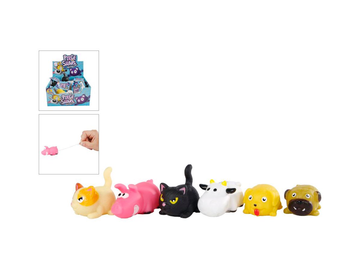 ROOST Tiere mit Kordelzug 6cm 621402 6 assortiert (8713219474167)