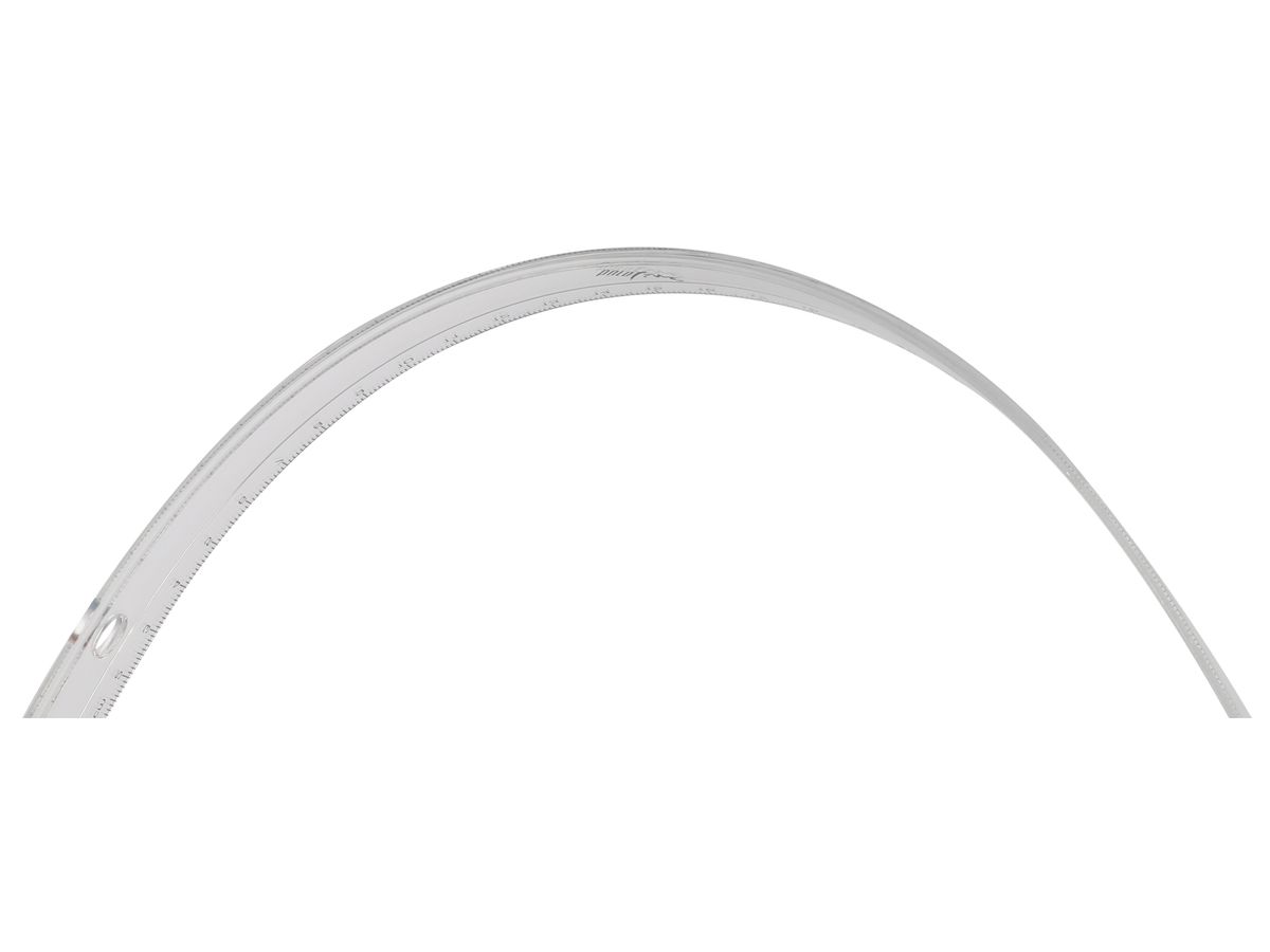 BÜROLINE Massstab 30cm 303400 unzerbrechlich transparent (7612532022332)
