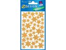 Z-DESIGN Sticker Sterne Weihnachten 52225 gold glitzernd 2 Bogen (4004182522257)