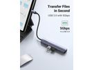 UGREEN USB-C Hub 5in1, Silver 20197 HDMI,4xUSB-A (BB) (6957303821976)