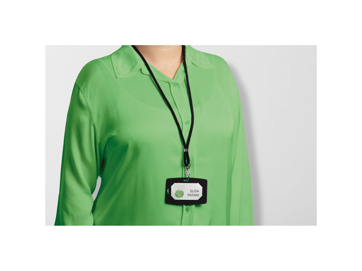 DURABLE Namensschild Recycling-Papier 827201 40x75mm 20 Stück (4005546741062)