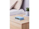 LEXON Wecker Flip Classic LR157LB1 hellblau, USB-C (3660491209459)