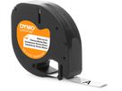 DYMO Schriftband LetraTag 12mmx2m S0718850 weiss, bügelbar (5411313187695)