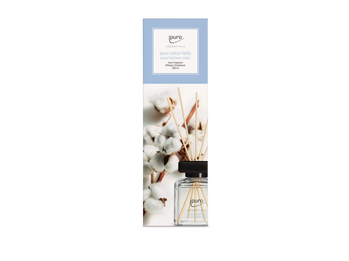 IPURO Parfum d'ambiance Essentials 050.5060.20 cotton fields 200ml (4051281967670)