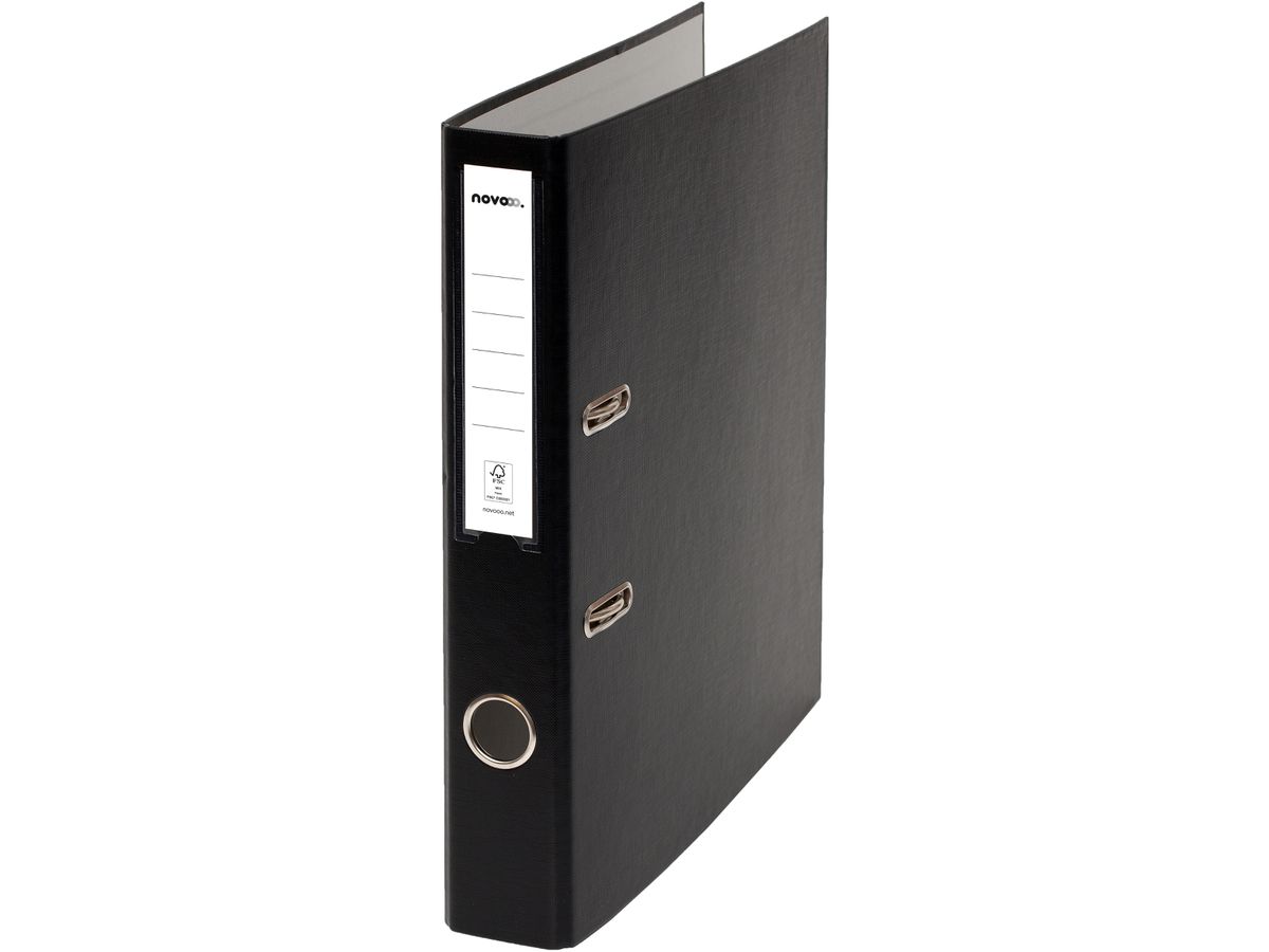 NOVOOO Pro Ordner 4cm 10349402NO2U schwarz A4 (9010729080246)