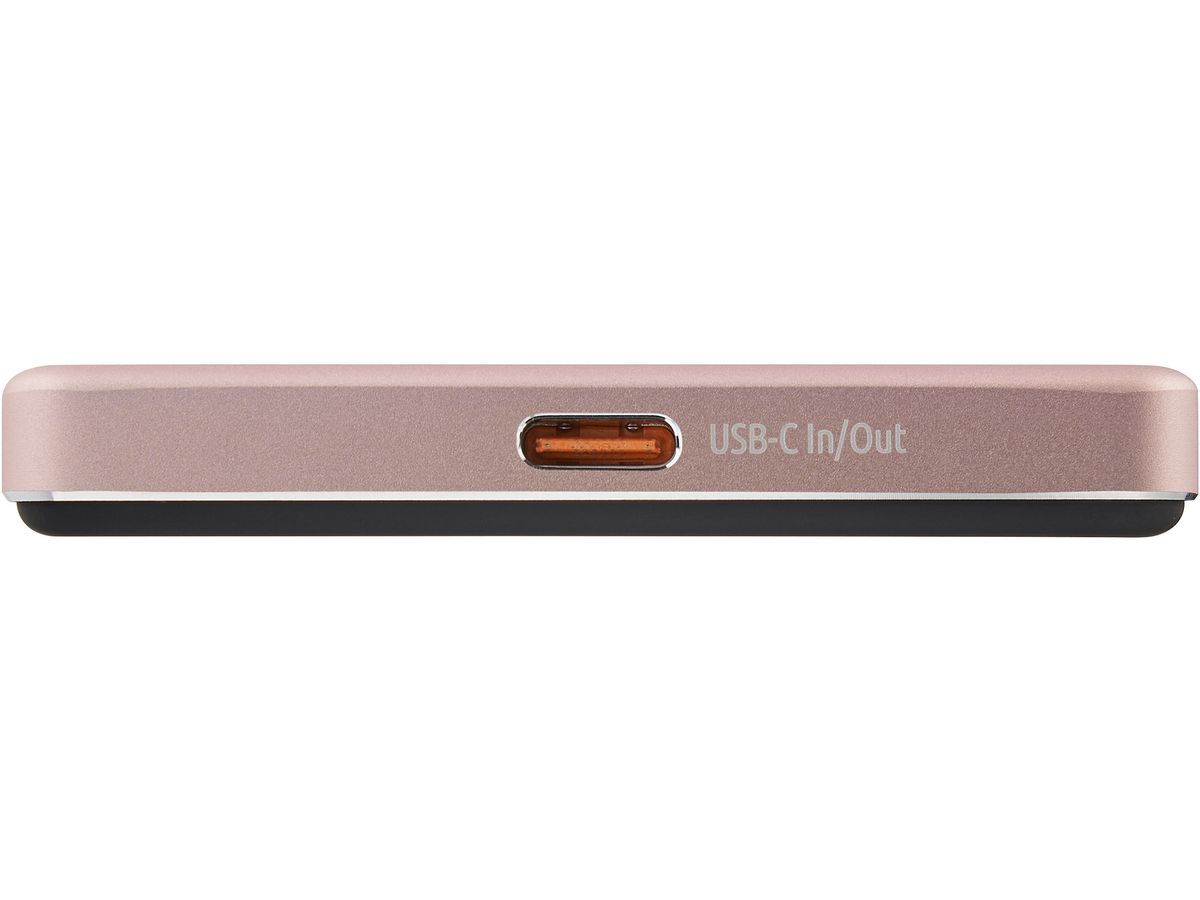 INTENSO Powerbank MW5000 5000 mAh 7344023 Magnetic Wireless rose (4034303036158)