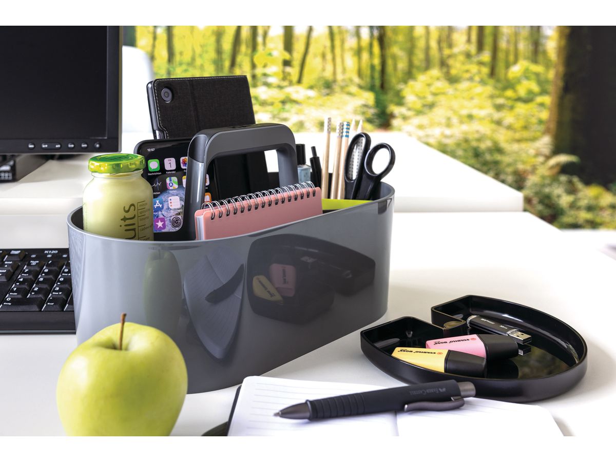 HAN Toolbox LOFT 12.25 mobil grau mit 4 Fächern (4012473120020)