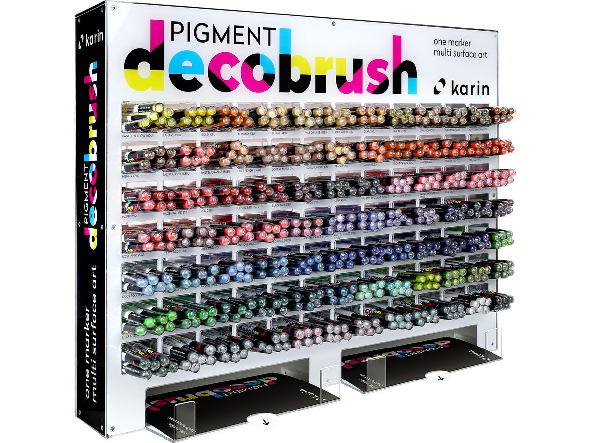 KARIN Pigment Deco Brush 29C11 Display 504 Stk. (5904446028770)