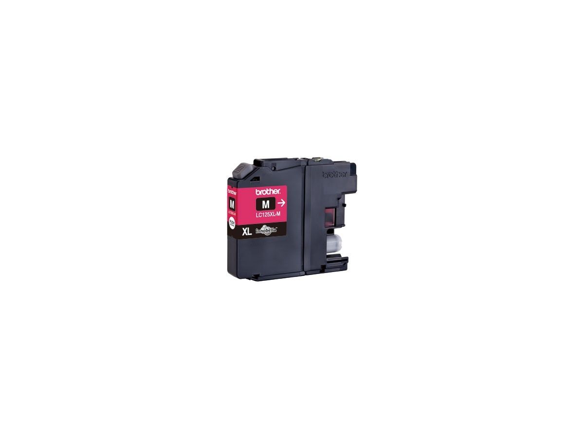 BROTHER Cart. d'inchiostro XL magenta LC-125XLM DCP-J4110DW 1200 pagine (4977766713955)