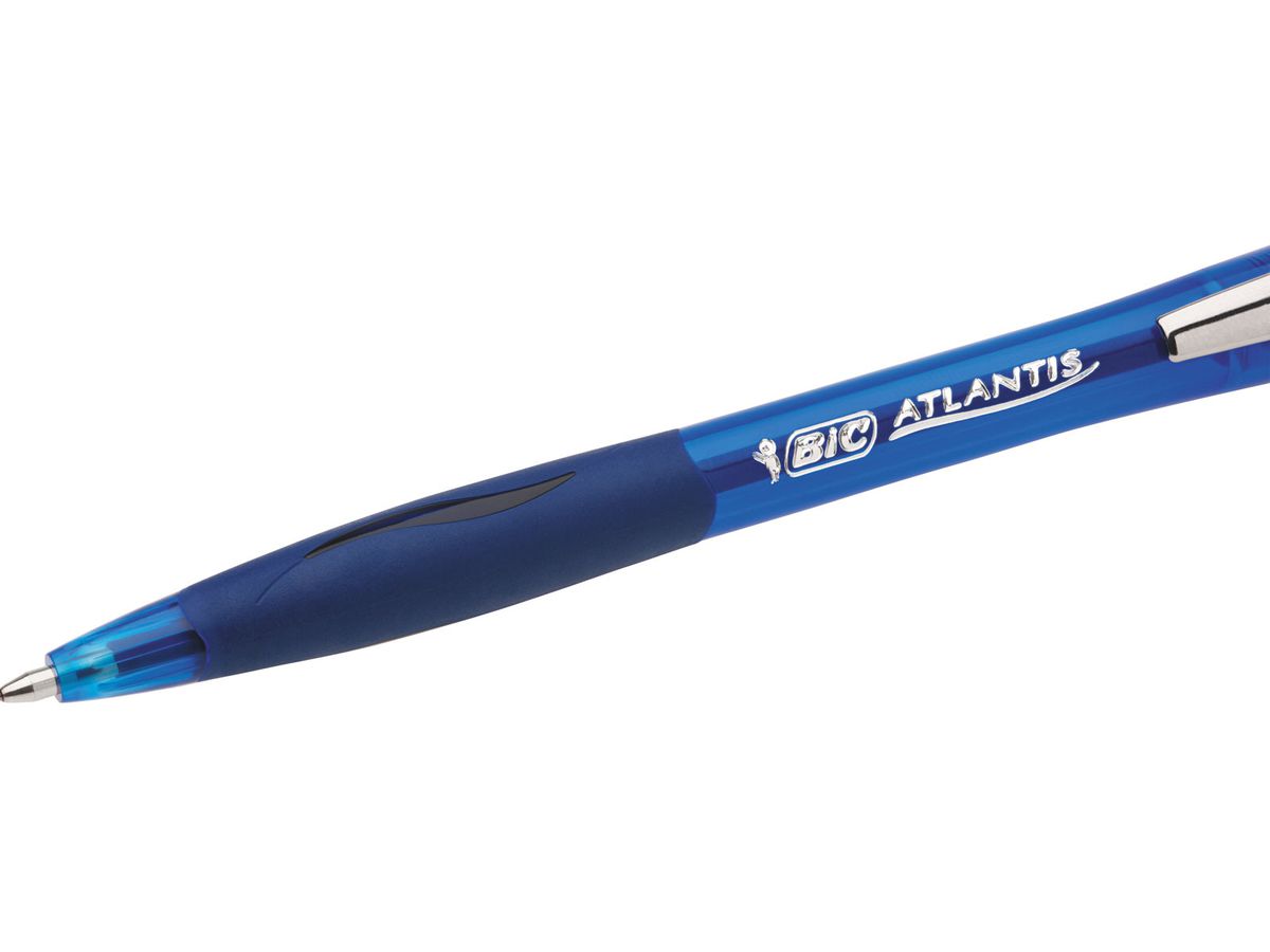 BIC Penna sfera Atlantis Soft 9021322 blu 0.4mm (0070330182813)