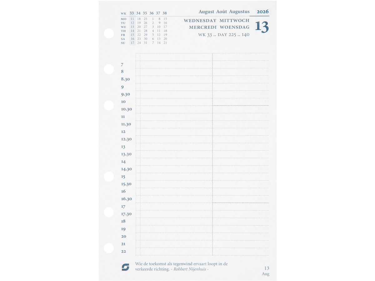 SUCCES Agenda Senior 2026 845209000026U 1G/1P cal.sostit. 9.5x15cm (8717481254366)
