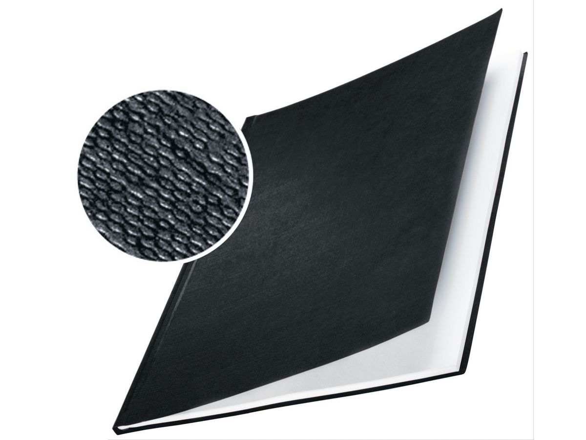 LEITZ Buchbindemappe 14mm A4 73930095 schwarz 10 Stück (4002432373529)