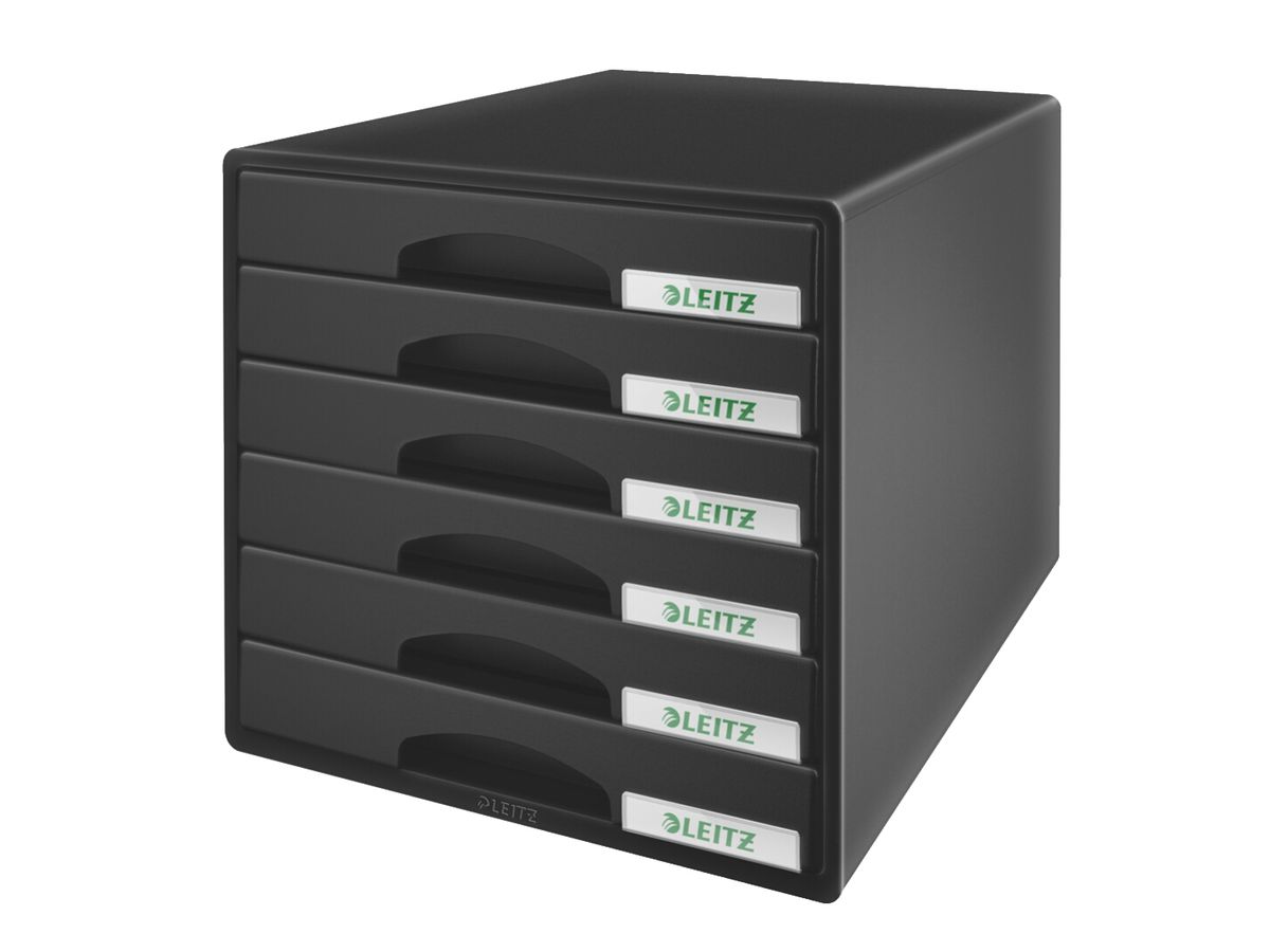LEITZ Set tiroirs Plus noir 52120095 6 comp. (4002432102358)