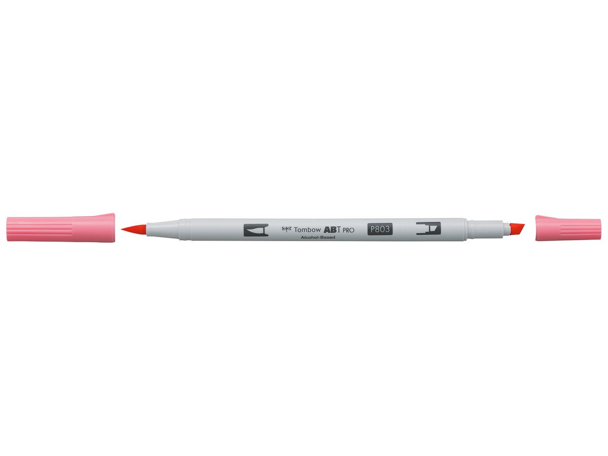 TOMBOW Dual Brush Pen ABT PRO ABTP-803 pink punch (4901991648652)