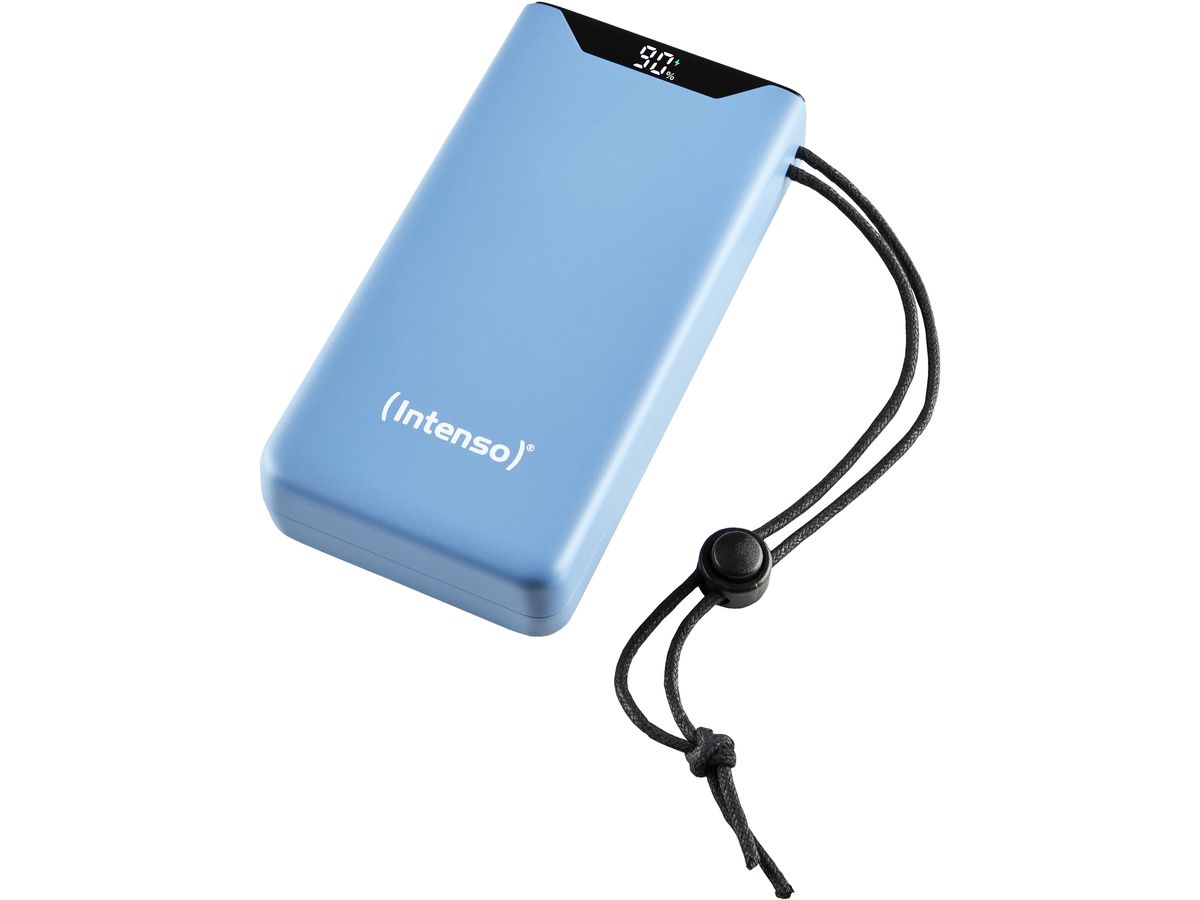 INTENSO Powerbank F20000, blue 7332055 20000 mAh, USB-A, USB-C (4034303034796)