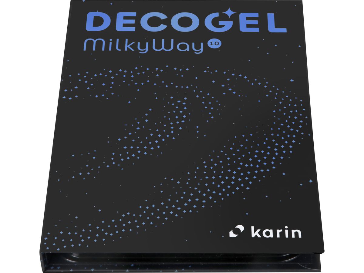 KARIN Gelpen DECOGEL 1.0 Milky Way 30C2 10 colori (5904446029326)