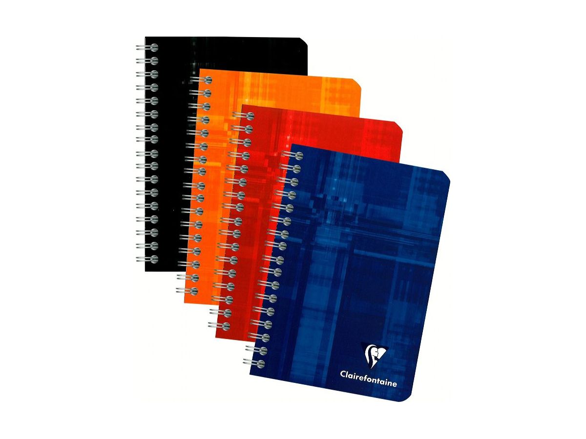 CLAIREFONTAINE Notizheft ass. 9x14cm 68592 5mm 50 Blatt (3329680685923)