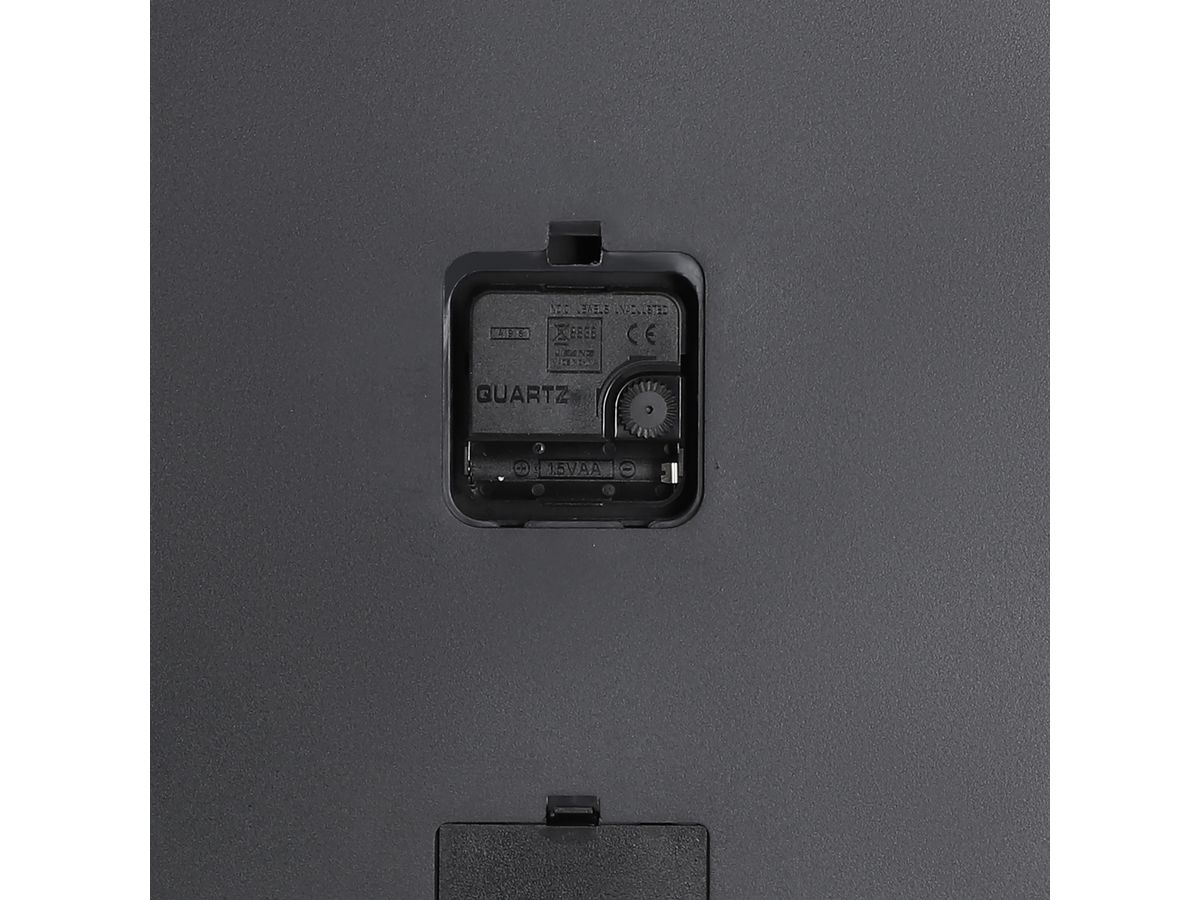 EGLO Orologio da parete 70cm 425518 argento, Kenema (9008606331253)