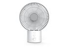 DELTACO USB Fan, Rechargable battery FT-775 Variable speeds White (7333048055019)
