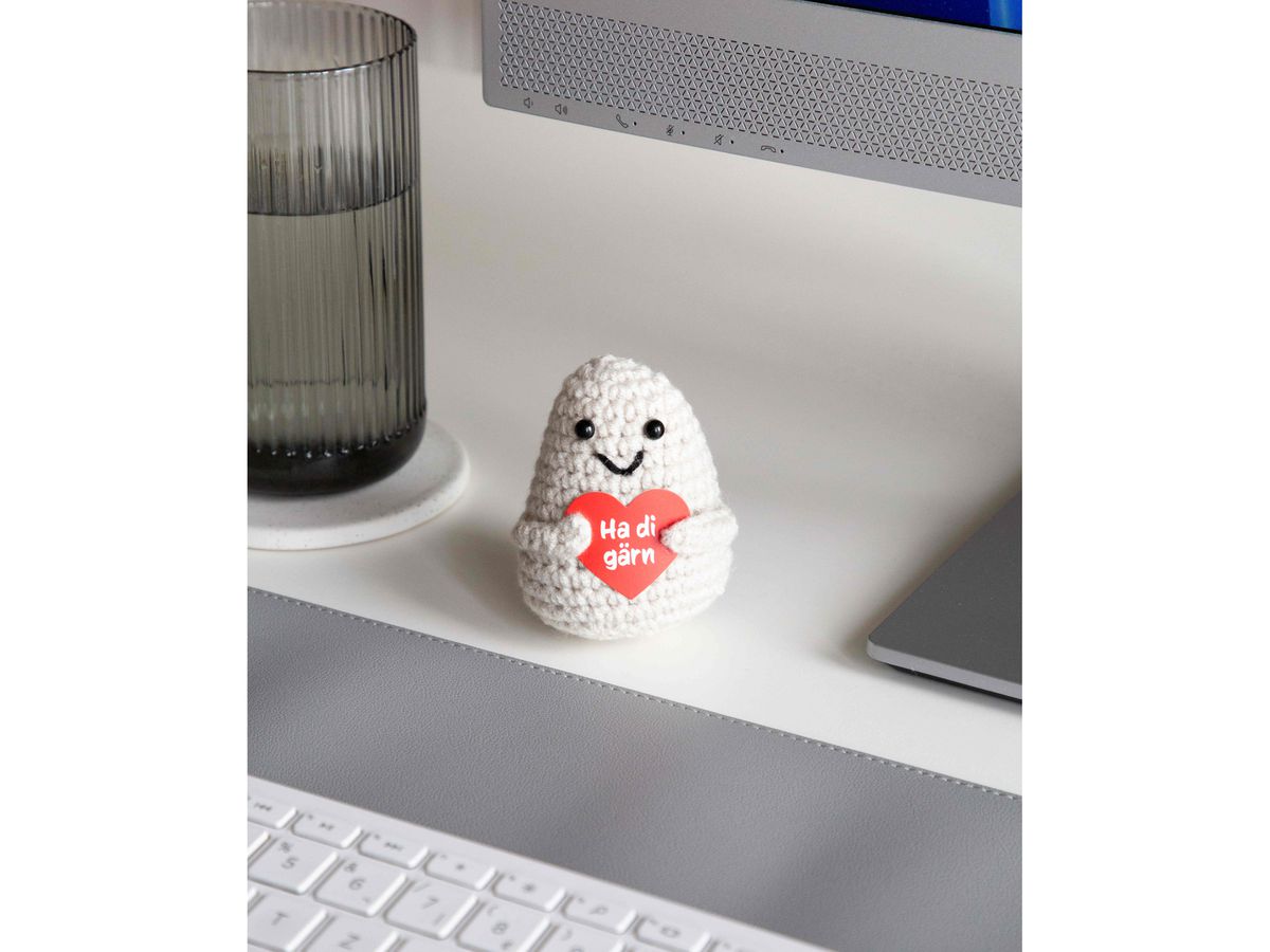 I AM CREATIVE Positive Potato Ha di gärn 8cm 1000-1463 hell beige (7611983263592)