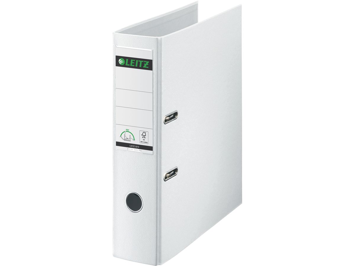 LEITZ Ordner Swiss Edition 180° 8cm 10135001 weiss A4 (4002432364954)