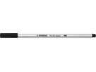 STABILO Penna Fibra 68 brush 568/46 nero (4006381546065)