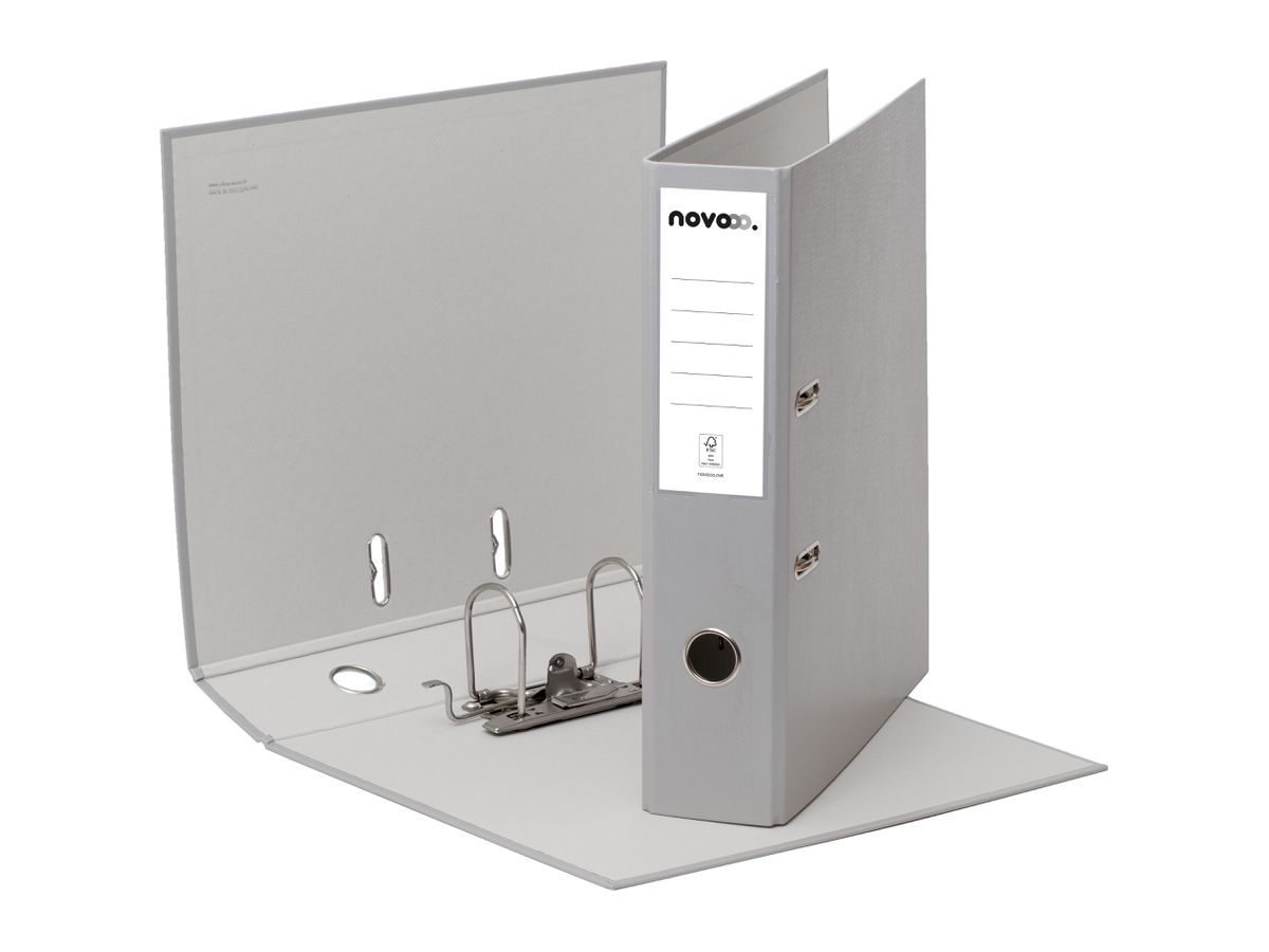NOVOOO Pro Ordner 7cm 10349725NO1U grau A4 10 Stück (9010729081151)
