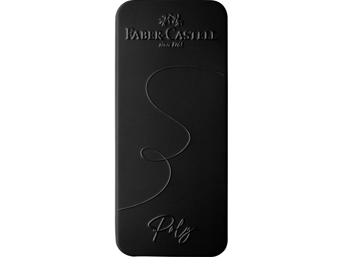 FABER-CASTELL Set Poly Ball bille+plume 24105.0 noir (4005402410507)