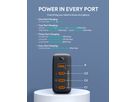 AUKEY OmniaMix II 100W GaN PD PA-B7S BK 4-Port, Wall Charger Black (0689323785575)