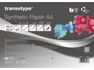 TRANSOTYPE Synthetic Paper A4 25410 158g, blanc 10 feuilles (4013695264936)