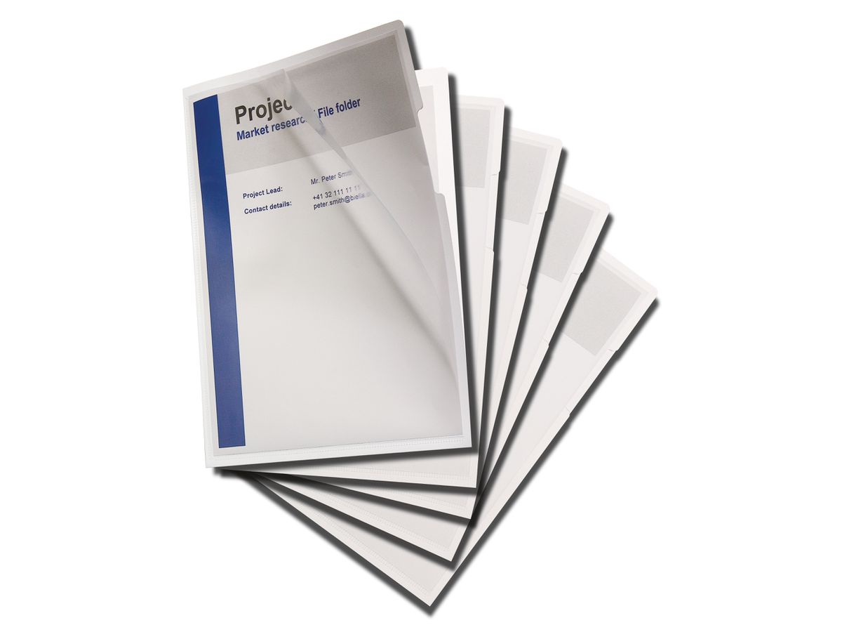 BIELLA Dossier d'organisation A4 18643101U blanc, 210g, 10 flls. 5 pcs. (7611365347377)