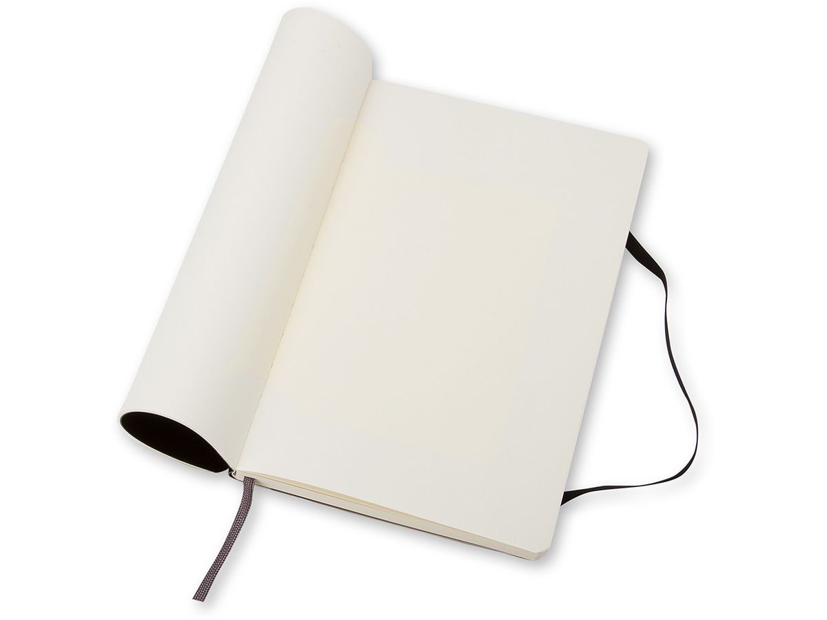 MOLESKINE Notizbuch Soft A6 714-8 blanko schwarz (9788883707148)