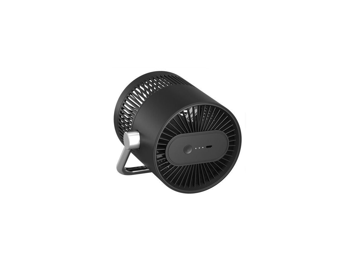 DELTACO USB Fan, 3 Speeds FT-772 Black (7333048054982)