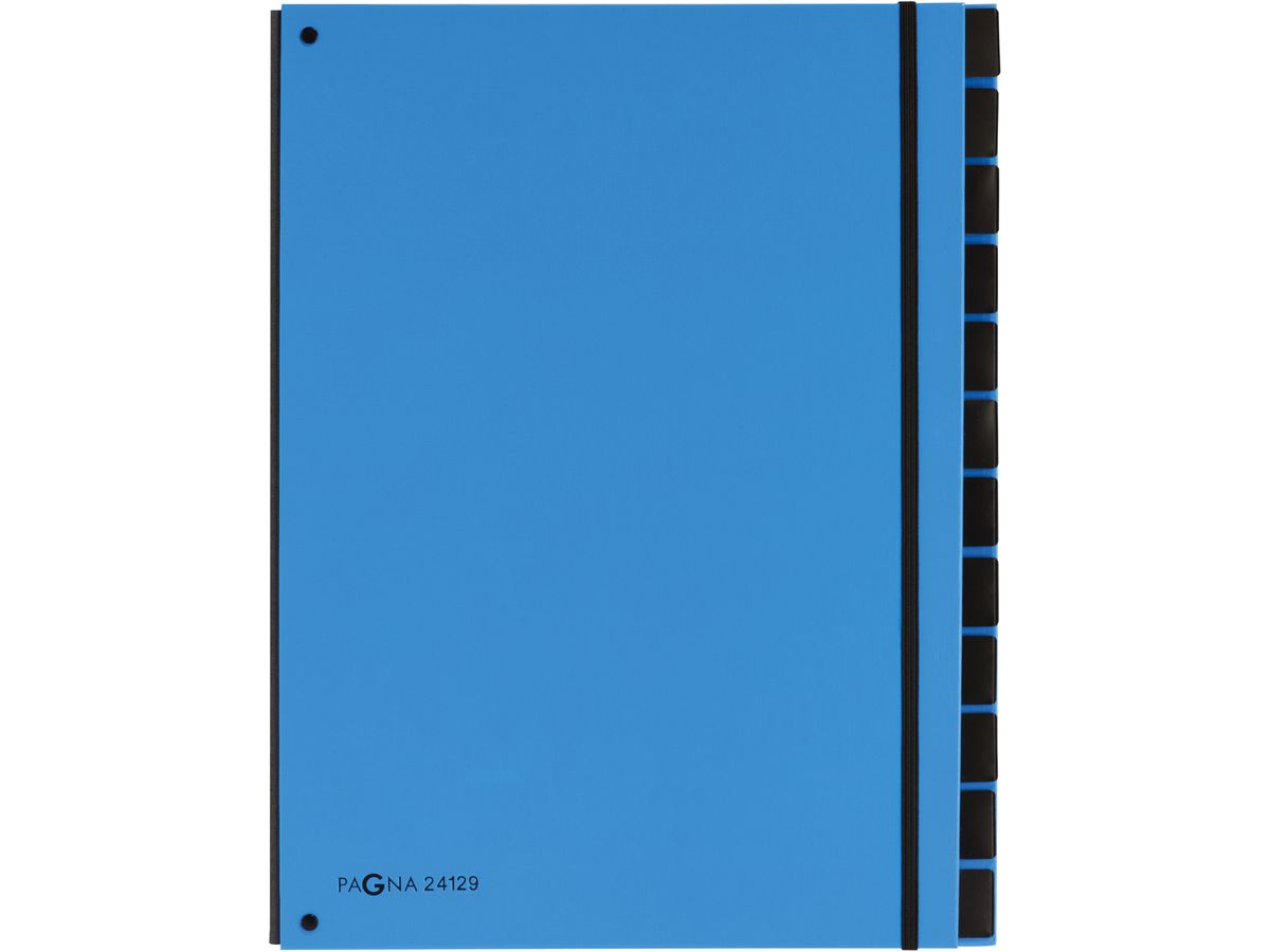 PAGNA Dossier à soufflets Trend A4 24129-13 bleu clair 12 compartiments (4013951007185)