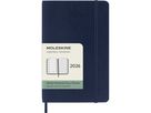 MOLESKINE Agenda Classic Pocket 2026 DSB2012WN2Y26 1W/1S saphir SC 9x14cm (8056999274771)