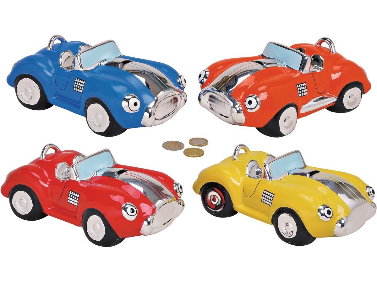 ROOST Sparkasse Auto 10011508 Keramik, ass. 20x12x9cm (4007698115081)