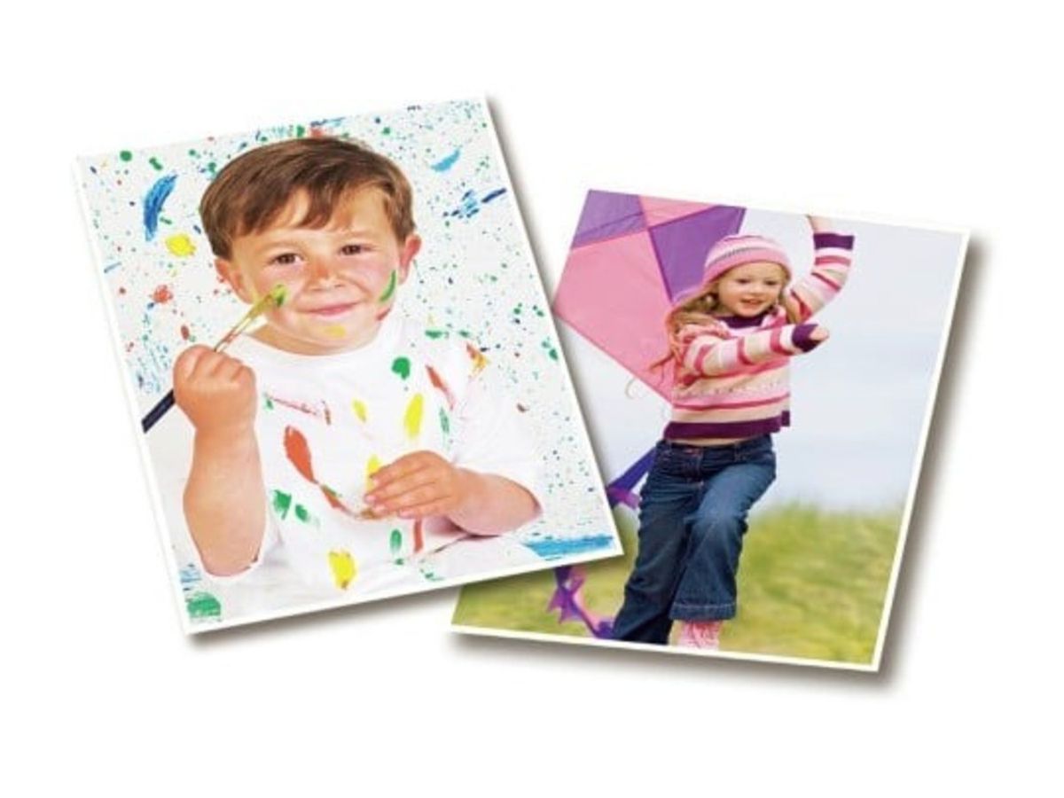 AVERY ZWECKFORM InkJet Photo Paper A4 2554 125g,glossy, blanc 20 feuilles (4004182025543)