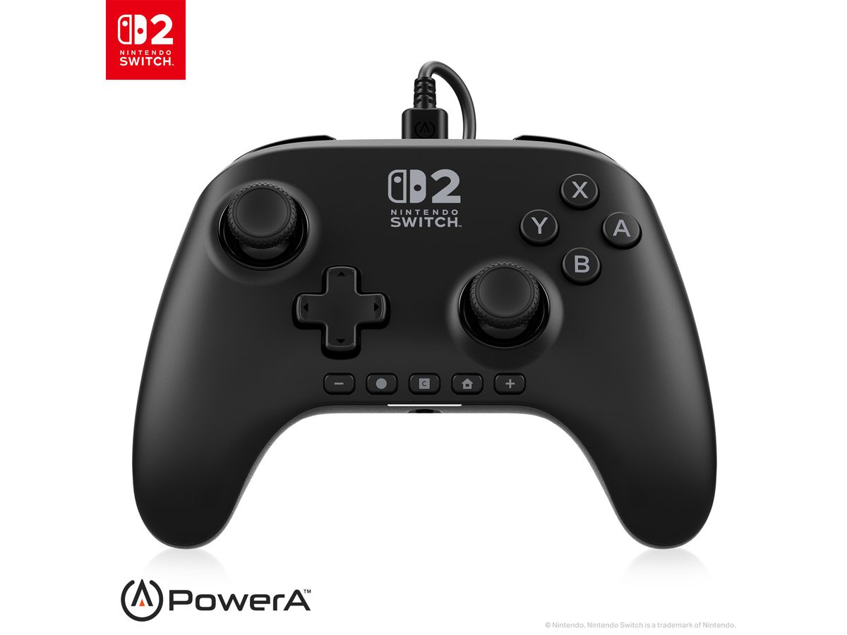 POWER A Advantage Wired Controller NSGP0523-01 NSW2, Black (0617885152719)