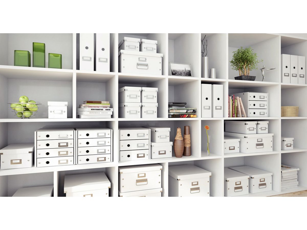 LEITZ Portarevista Click&Store A4 60470001 bianco (4002432396870)