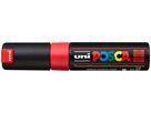 POSCA Marker 8mm PC-8K F.RED fluo rosso (4902778916919)
