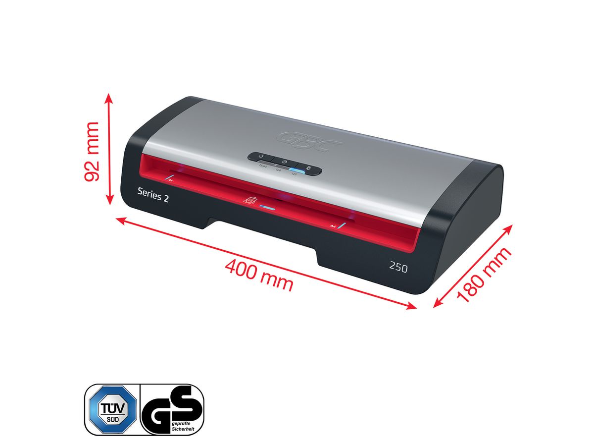 GBC Laminatore 250HS A4 4410070CH (5028252650151)
