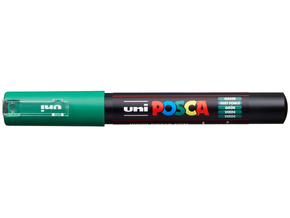 POSCA Marker 0.7mm PC-1M GREEN grün (4902778653999)