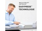 FELLOWES Agrafeuse EasyPress LX850 5011801 Microban, blanc 25 feuilles (0043859776573)