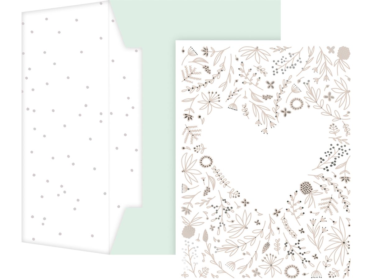 STEWO Carta regalo Eldana A6 2581510051 argento (7630050893081)