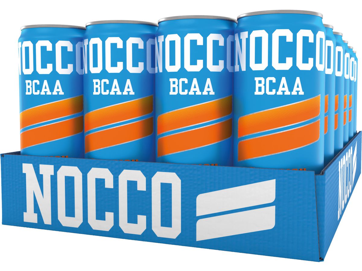 NOCCO BCAA Pfirsich Alu 4037 33 cl, 24 Stk. (7340131600070)