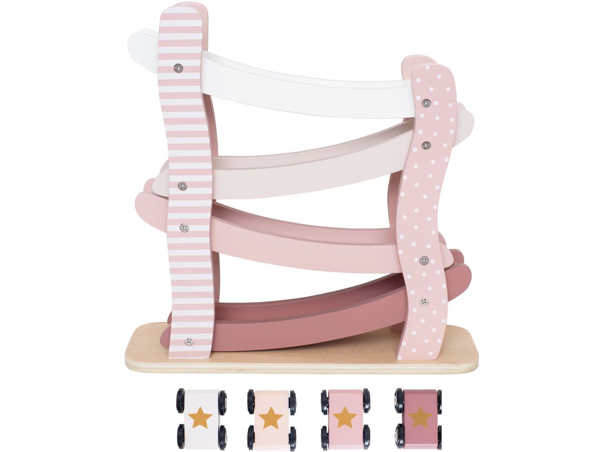 JABADABADO Circuit voiture avec 4 pcs. W7121 pink (7332599071219)