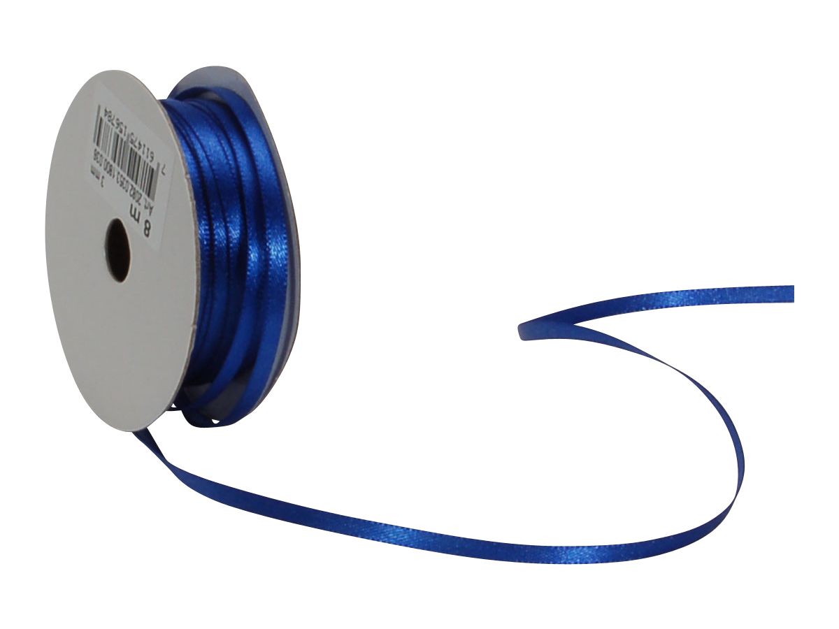 SPYK Banda satin Cubino 2082.0353 3mmx8m Blu (7611475156784)