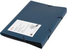DUFCO Expanding File A4 13 Fächer blau metallic 13 Fächer (7610259036786)