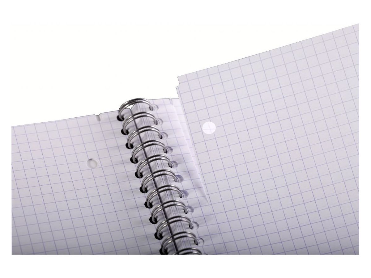 CLAIREFONTAINE Taccuino spirale Studium A4+ 8252 5mm, ass. 80 fogli (3329680825206)